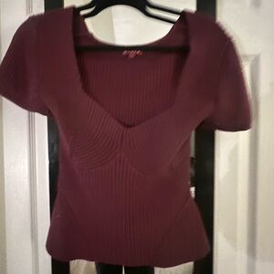 STAUD BUXTON TOP | MERLOT